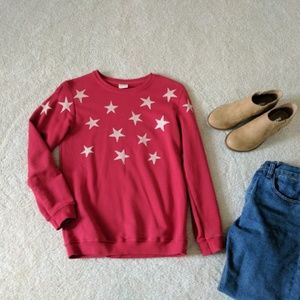 Zara ref star crewneck sweatshirt