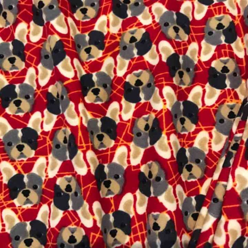 LuLaRoe TC FRENCH BULLDOG leggings