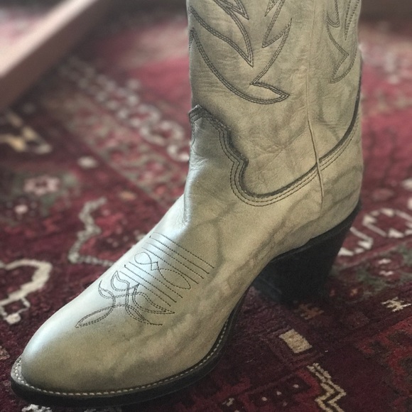 💛SOLD💛Alberta Boot Co Cowboy Boots 7 Canada 15” - Picture 5 of 7