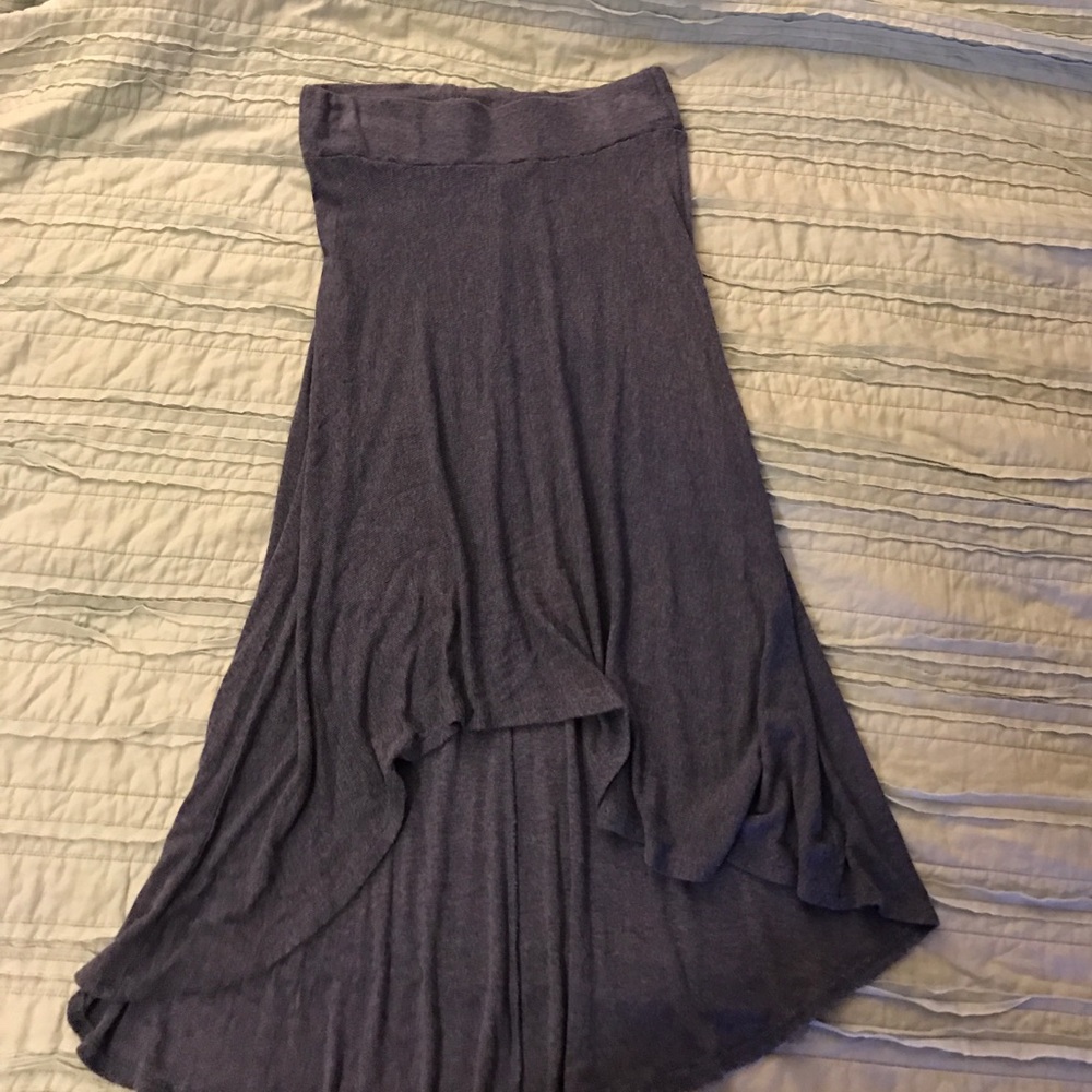 Anthropologie high low skirt