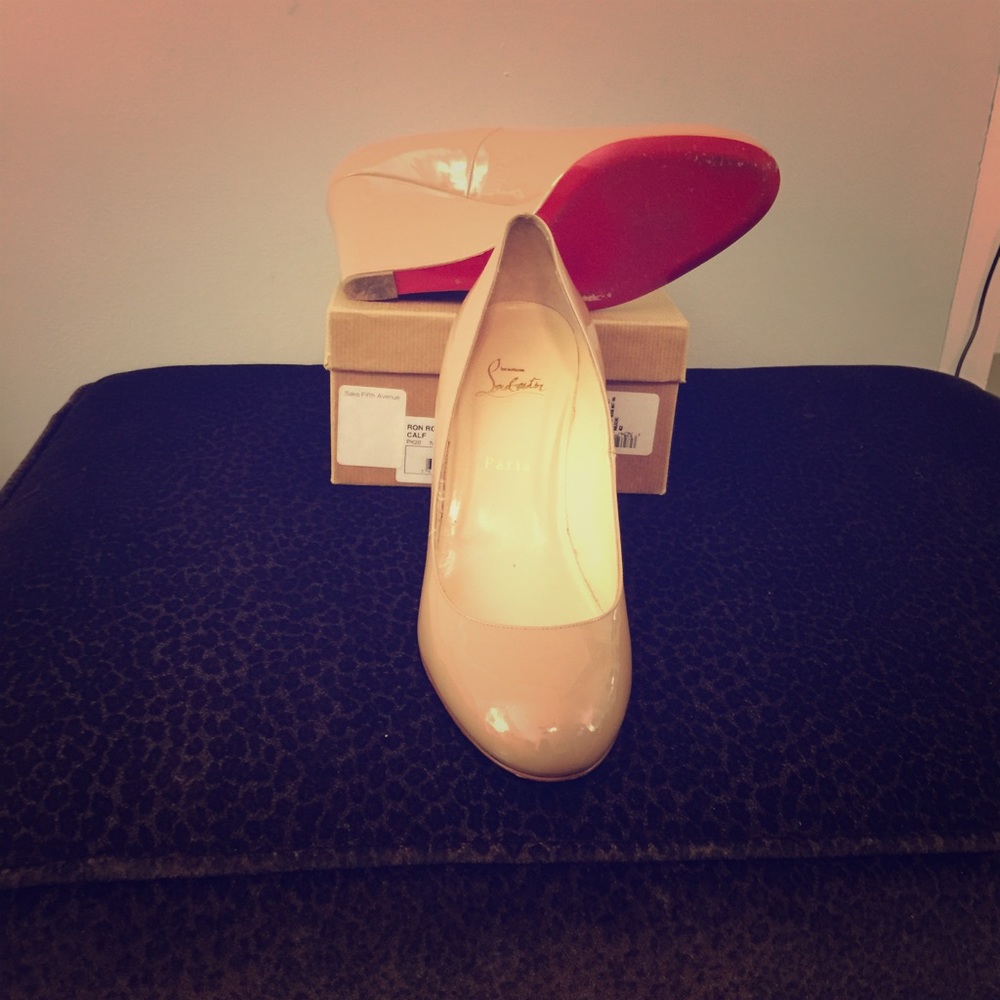 Authentic Christian Louboutin Ron Ron Zeppa