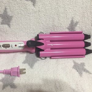 The Ultimate 3 Barrel Hair Styling Iron ~PINK~
