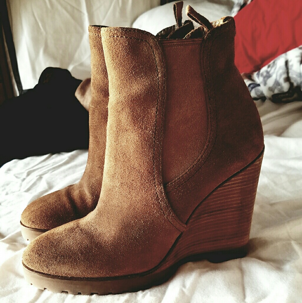 Michael Kors Wedge Booties