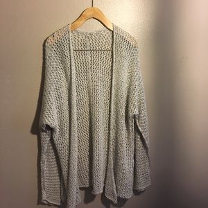 White/grayish Cardigan