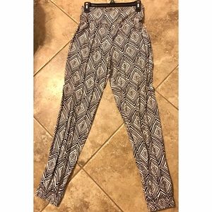 Fashion "Jogger" printed pants