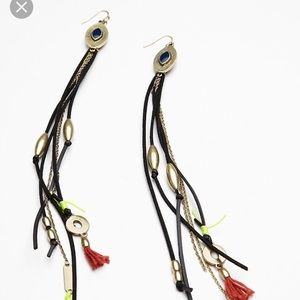 Free People Catalina suede fringe duster