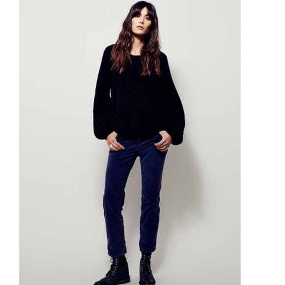 Free People Pants - Free People Roll Cropped Cords