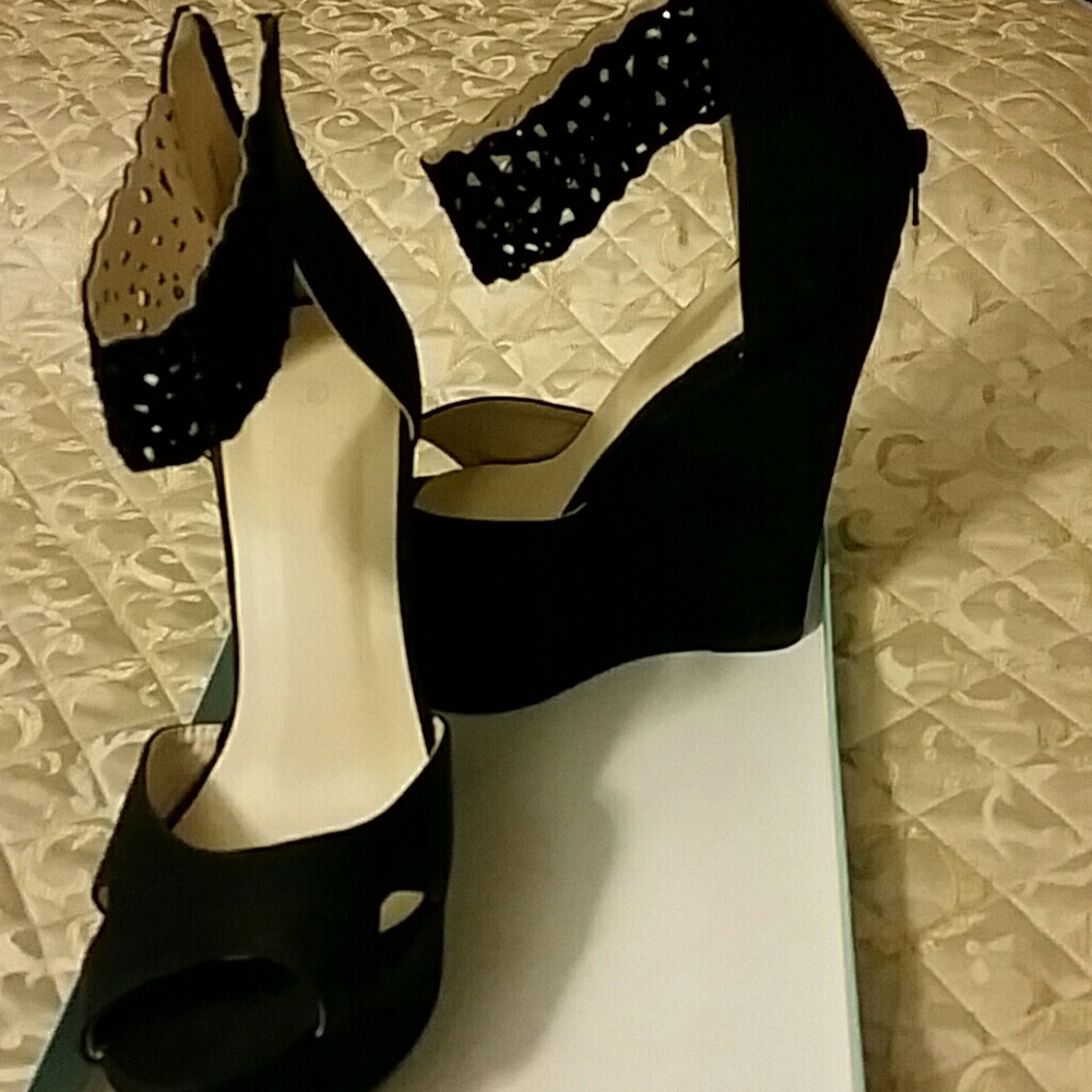 Sexy Black platform shoes