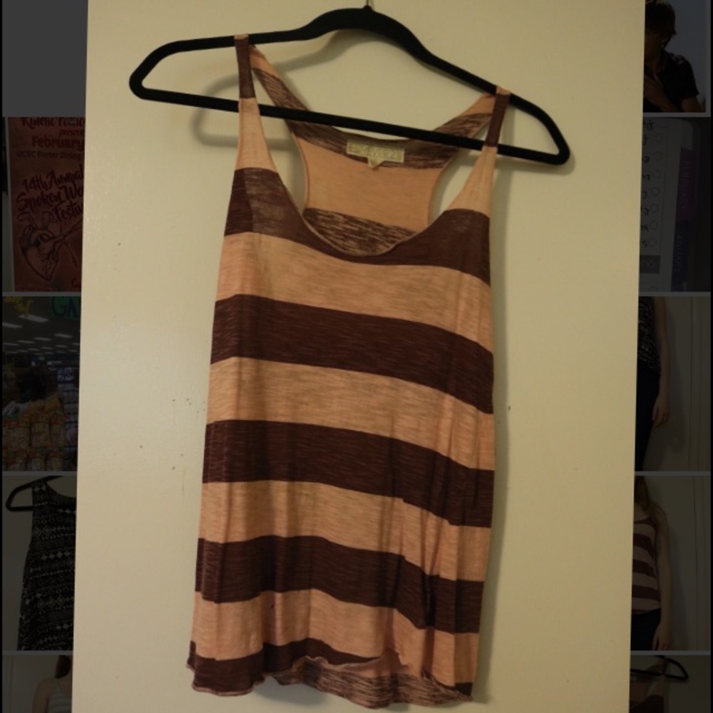 Stripped Tank Top