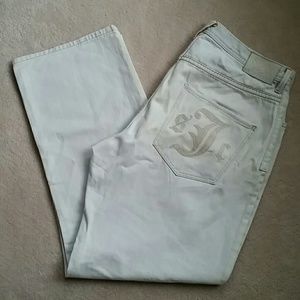 Mens Light Color Sean John Denim Jeans