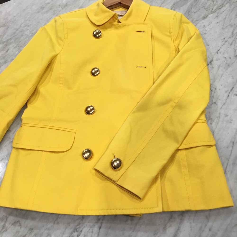 Yellow J. Crew Jacket
