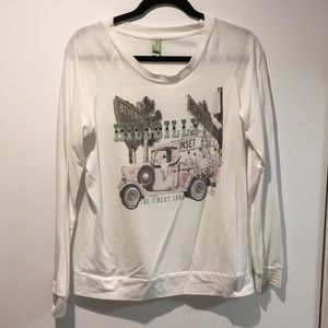 L/S crew top