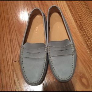 Beautiful blue flats. Made in Italy by M.GEMI