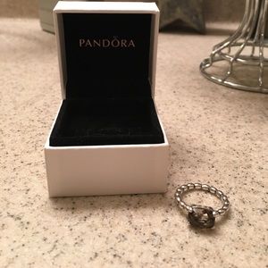 Authentic pandora autumn breeze ring