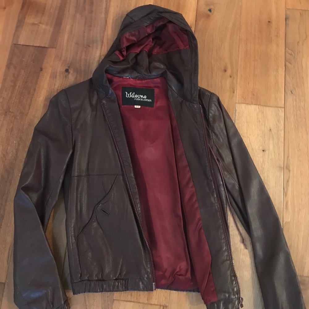 Lather jacket-vintage