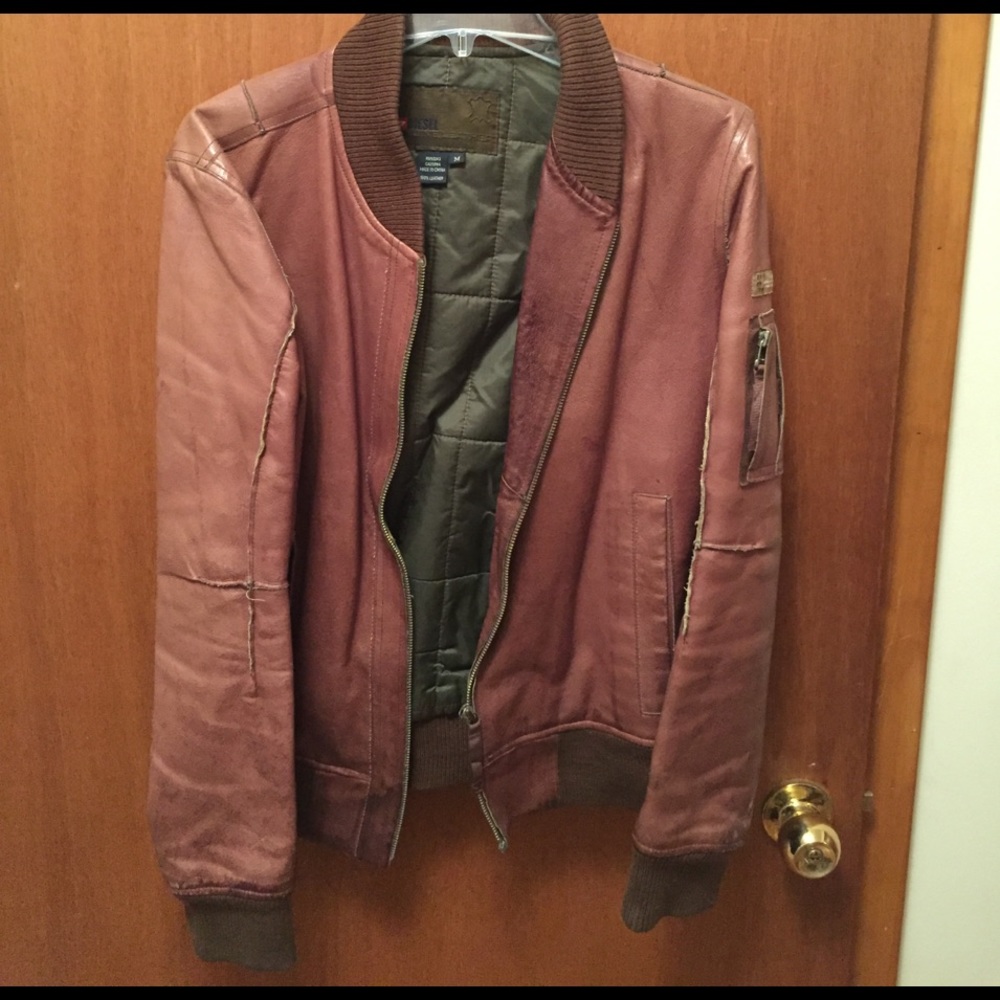Men's Diesel Leather Jacket