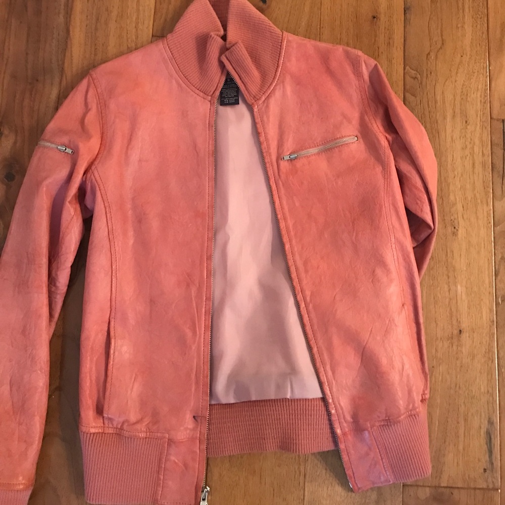 Leather jacket