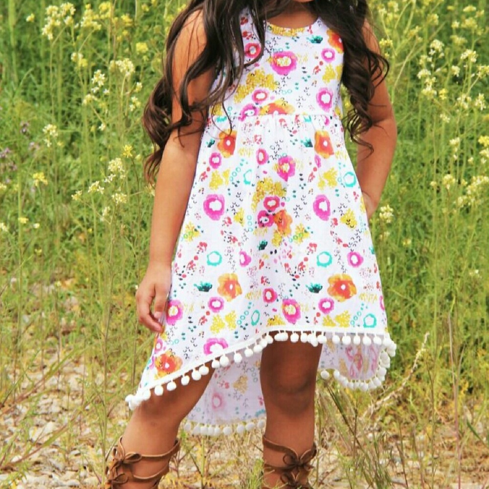 Girls Floral Dress