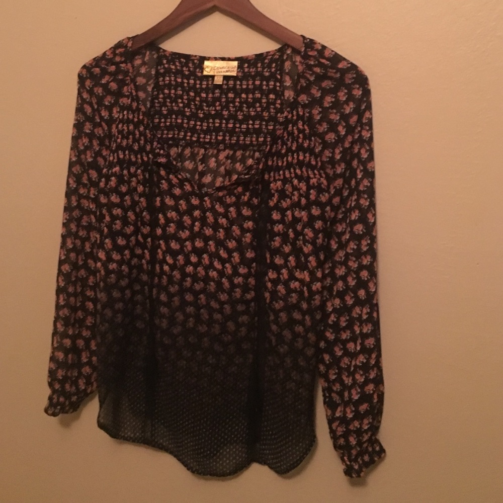 Ombré floral princess by Vera wang blouse