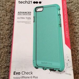iPhone 6Plus Turquoise Gel Case