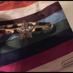 Coach Star Bracelet with bag.