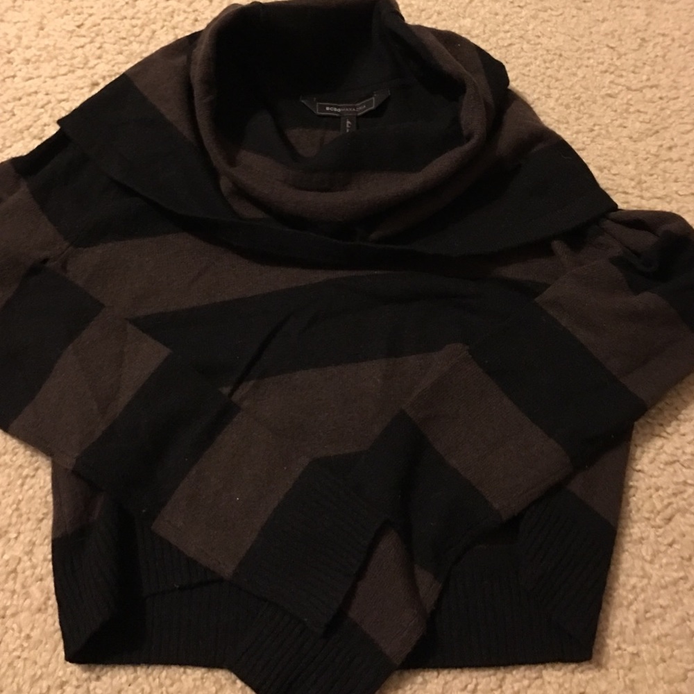 Wide neck  sweater