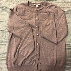 Banana Republic gray cardigan