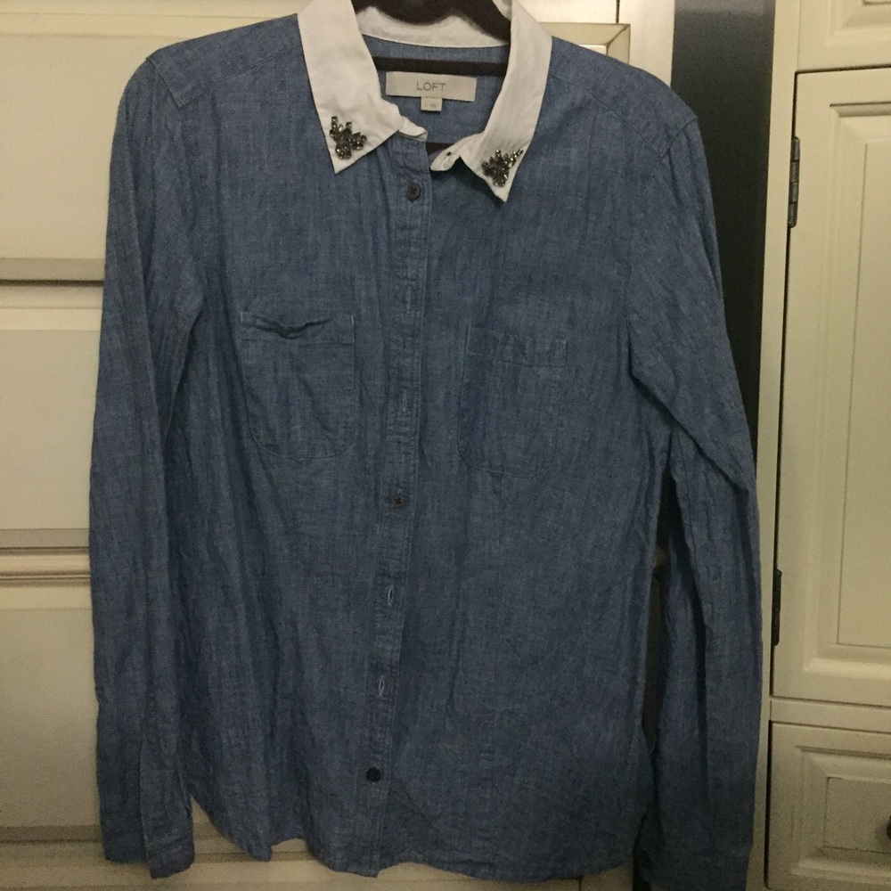 Loft Chambray Shirt