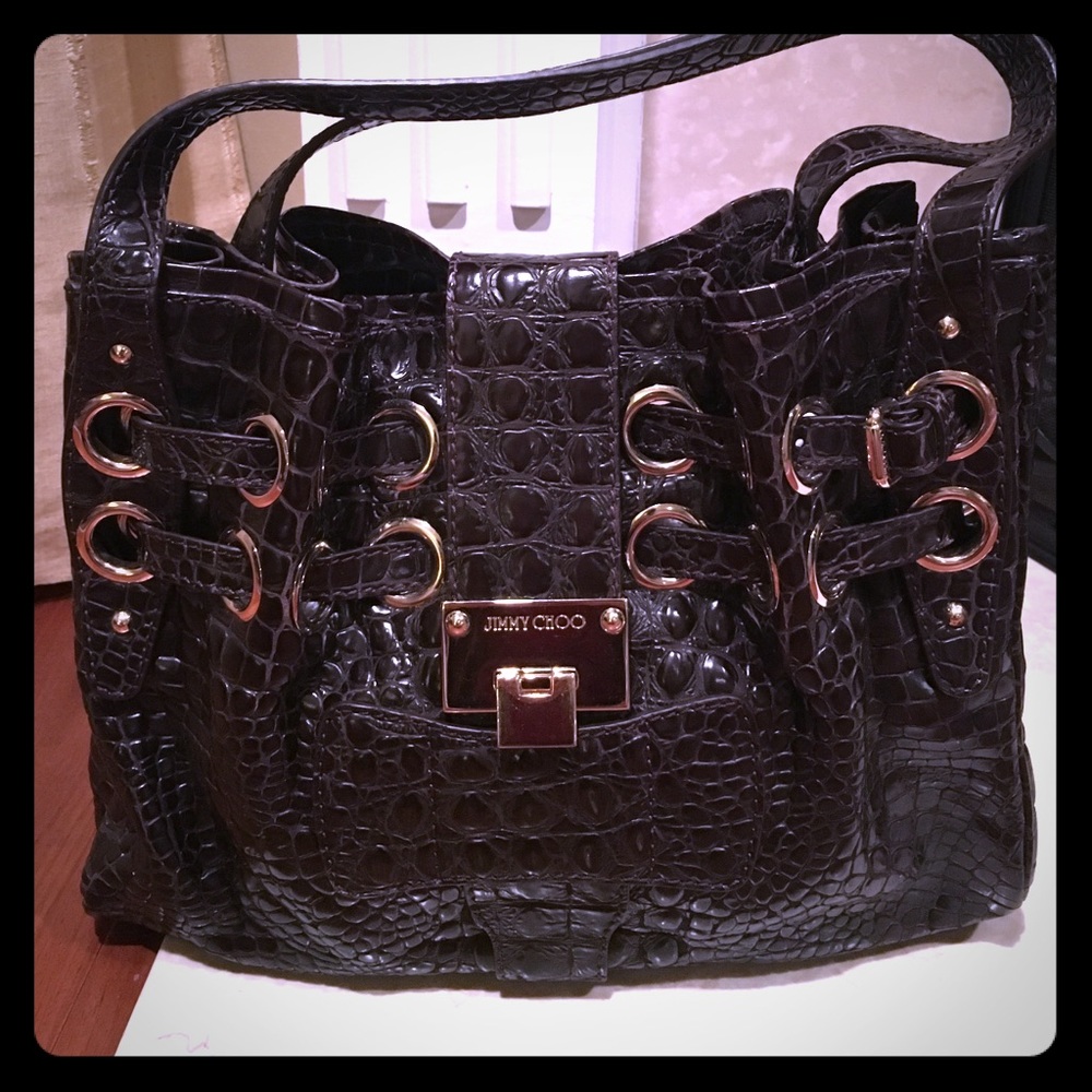Jimmy Choo leather bag. OFFERS ACCEPTED