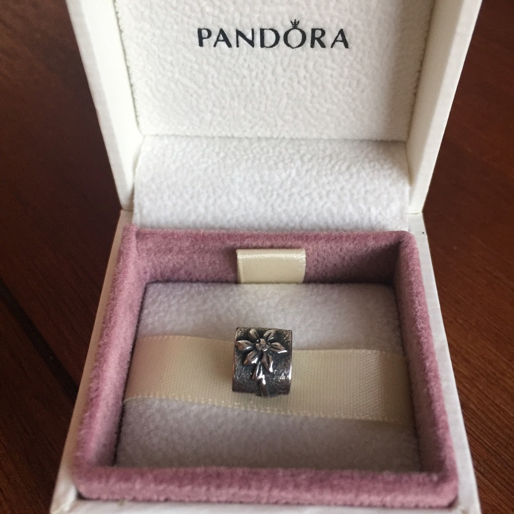 Pandora Flower Charm with Box