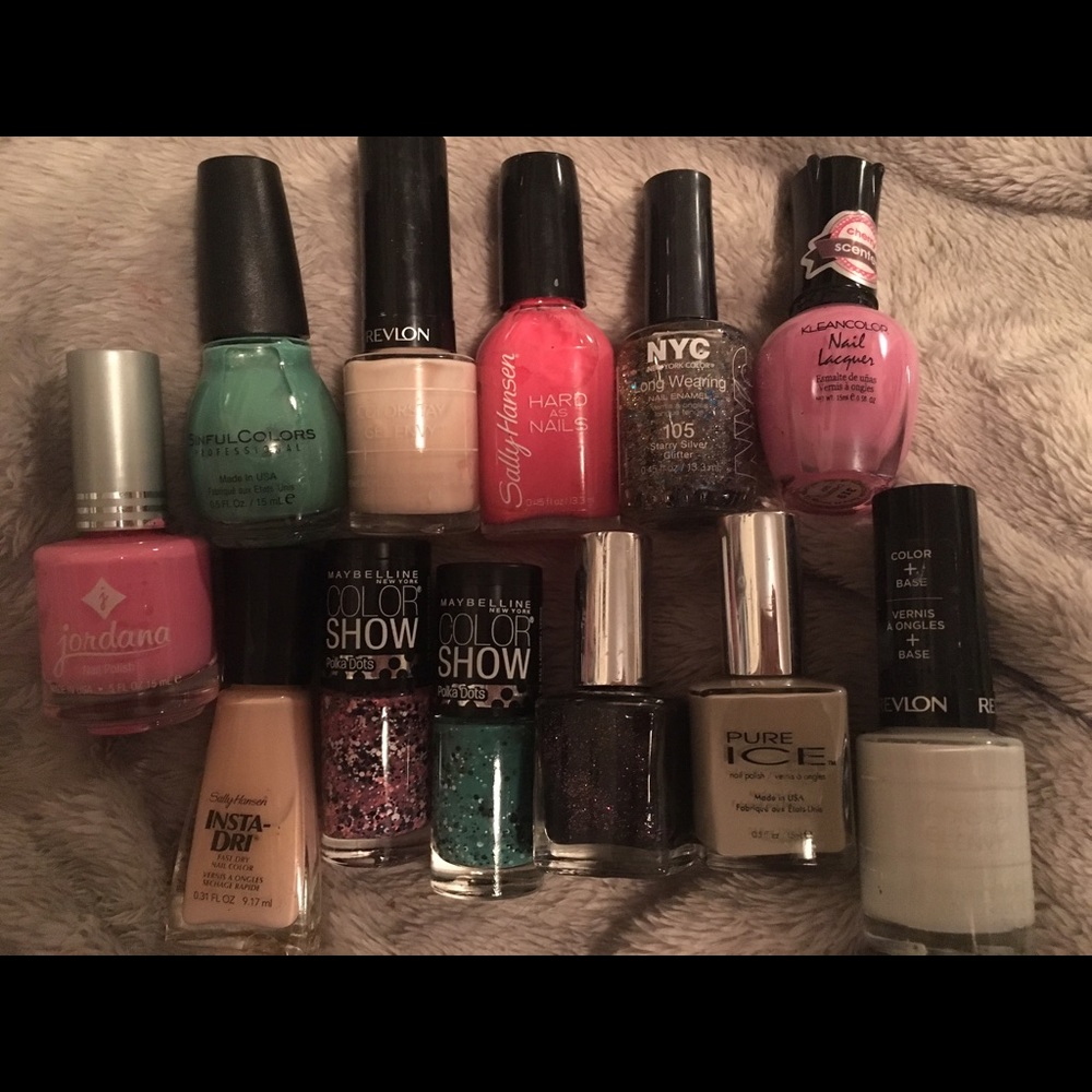 32 mostly new nail polishes