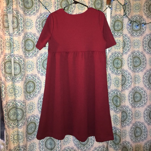 Maternity Little Red Dress Empire Waist NWOT - Picture 4 of 4