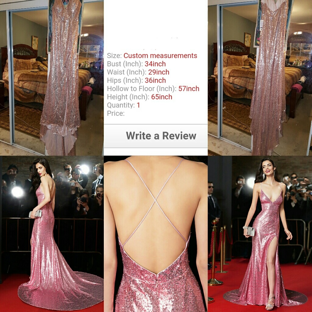 Prom/Evening Gown...... Pearl Pink......