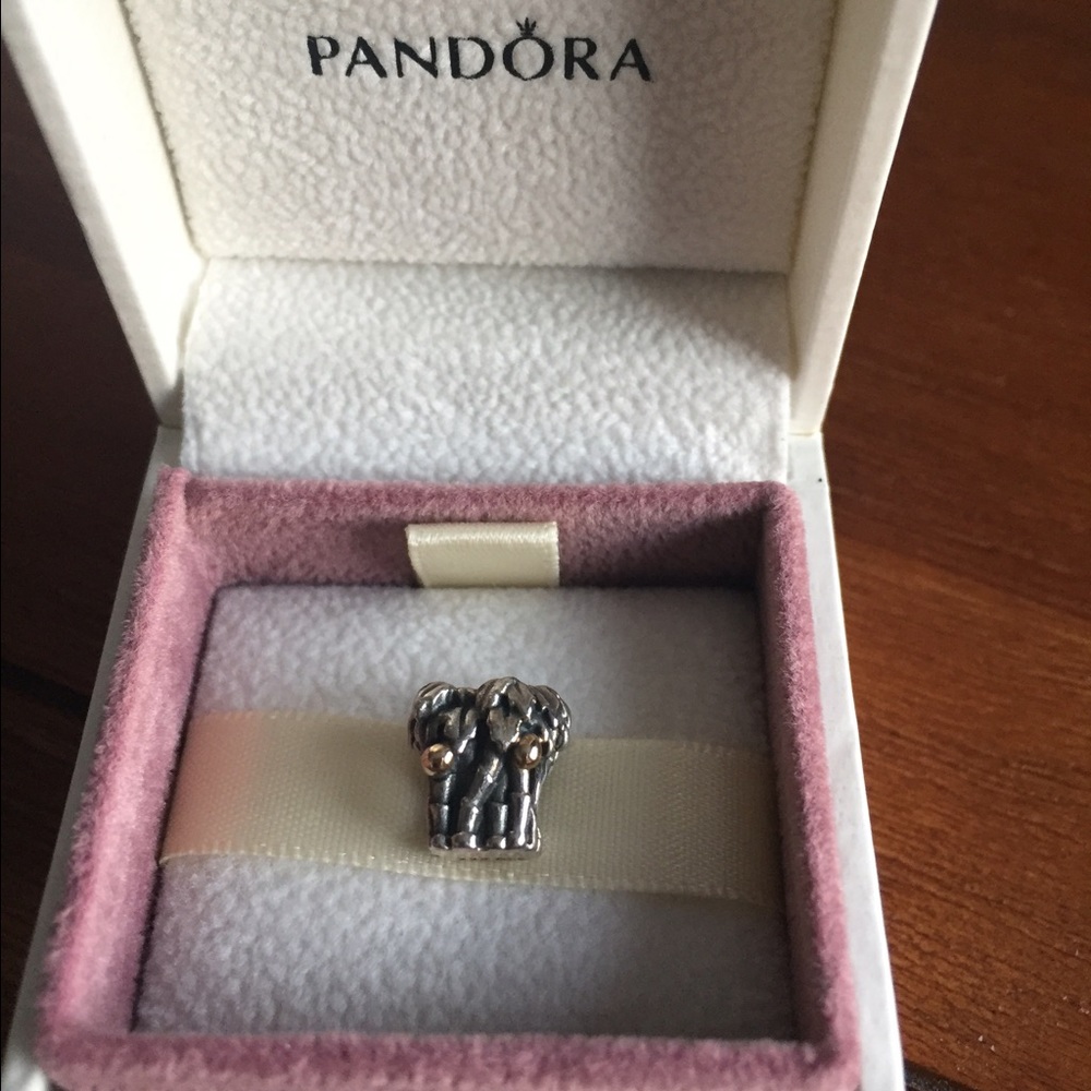 Pandora Two Toned Palm Tree
