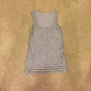 Express, lace layered tank