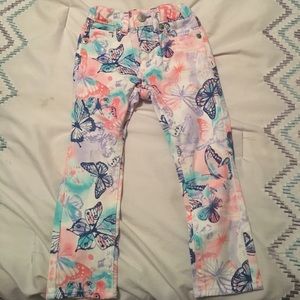 Butterfly Levi's jeans 2T