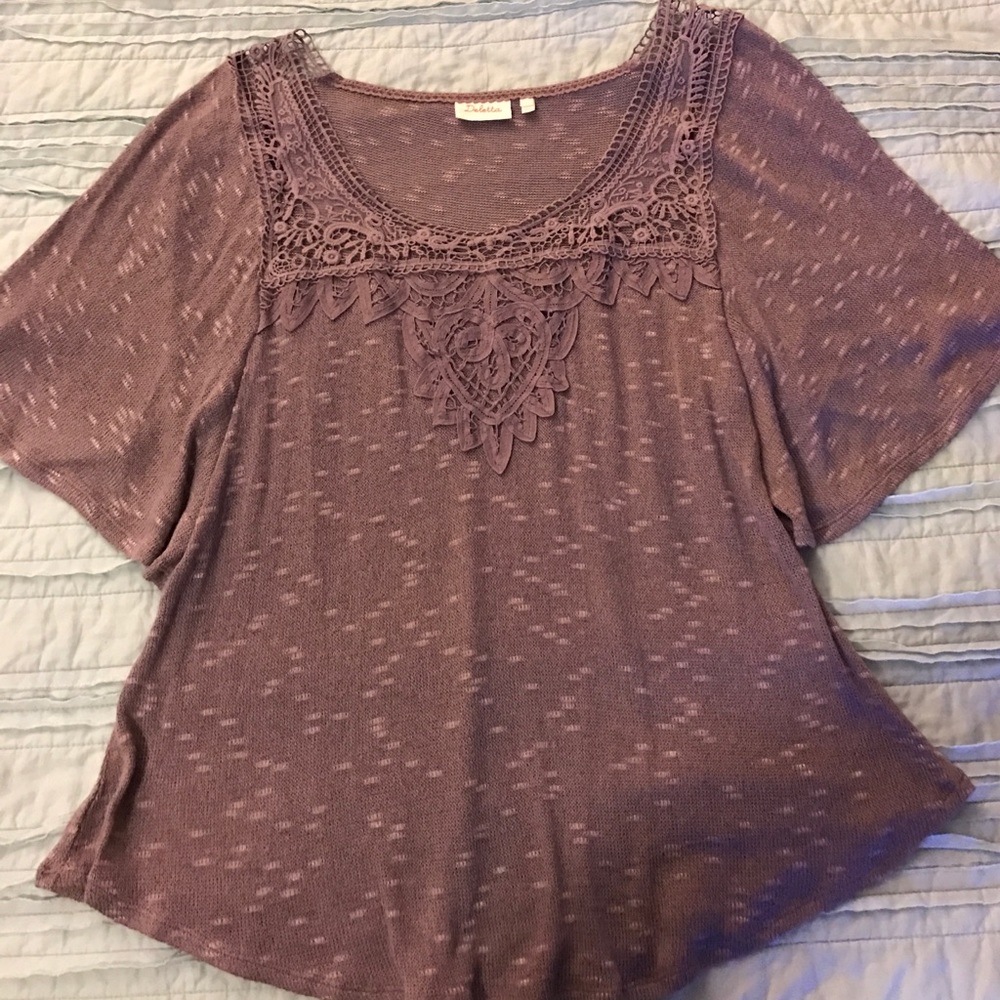 Anthropologie peasant top