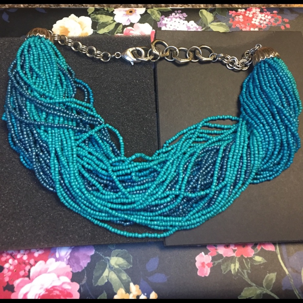 🌀 MAKE ME AN OFFER 🌀 Beautiful blue necklace!