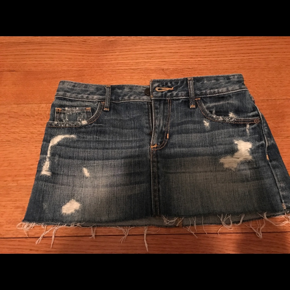 Denim skirt