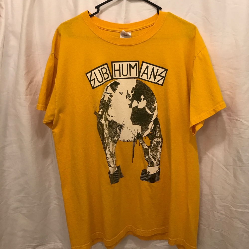 Subhumans punk rock T-shirt