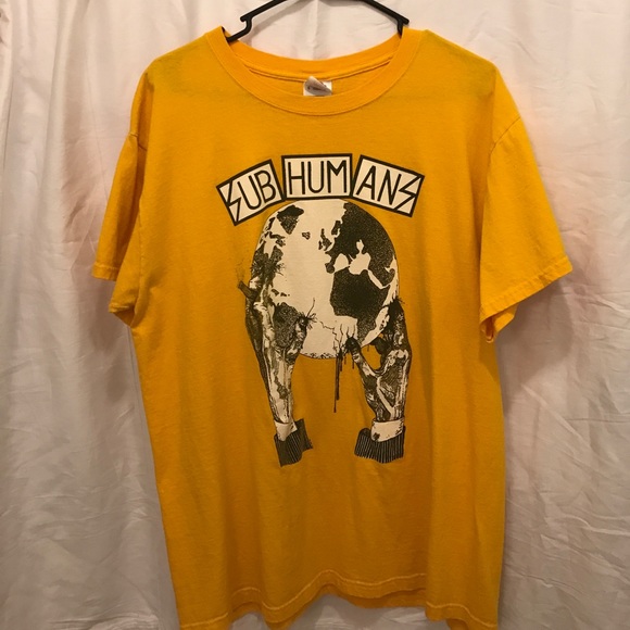 Fruit of the Loom Other - Subhumans punk rock T-shirt