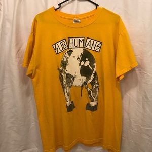 Subhumans punk rock T-shirt