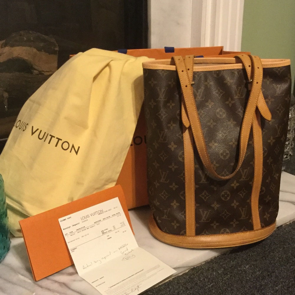 Authentic Louis Vuitton GM Bucket