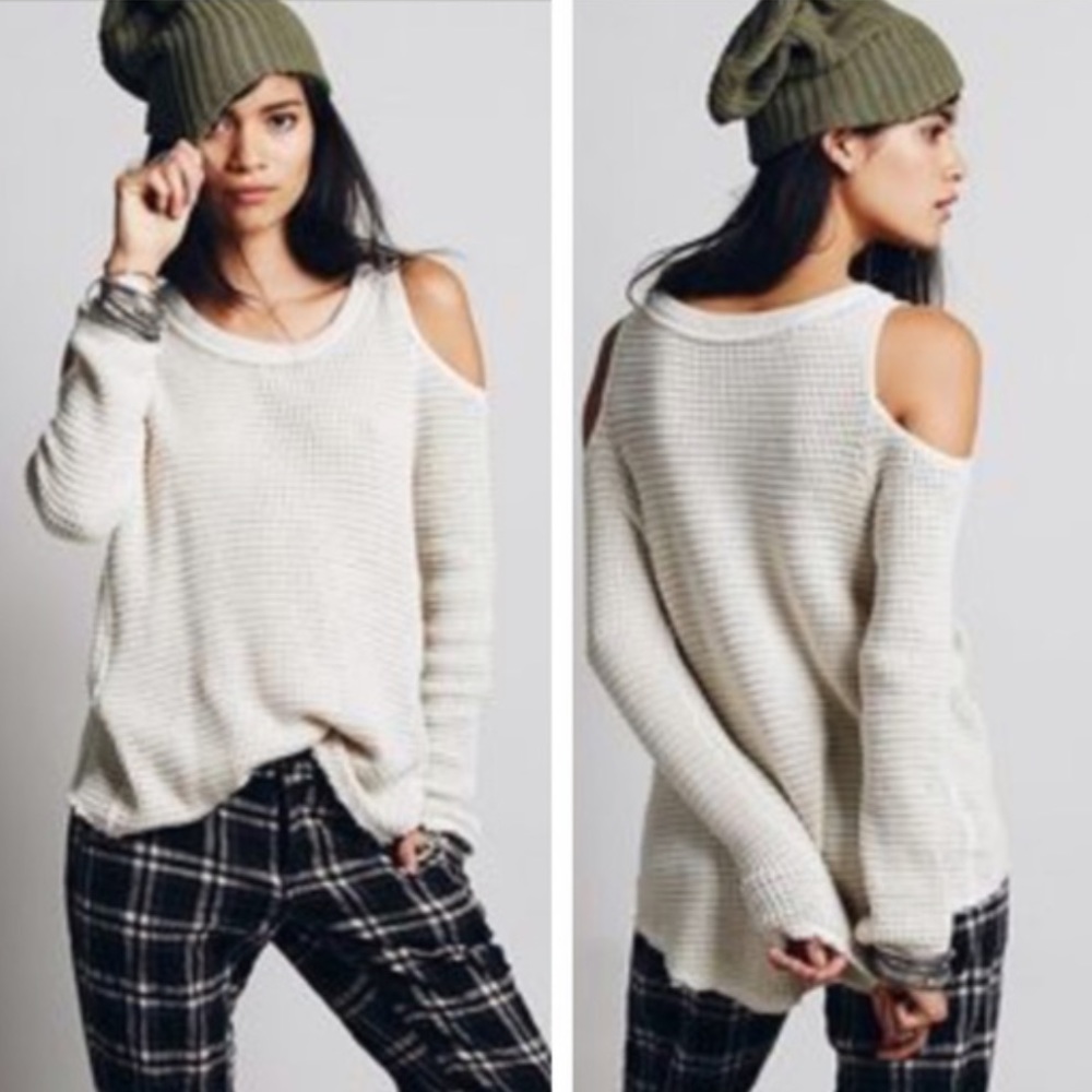 Free People Cream Sunset Thermal