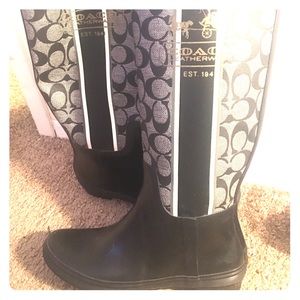 Coach Rainboots