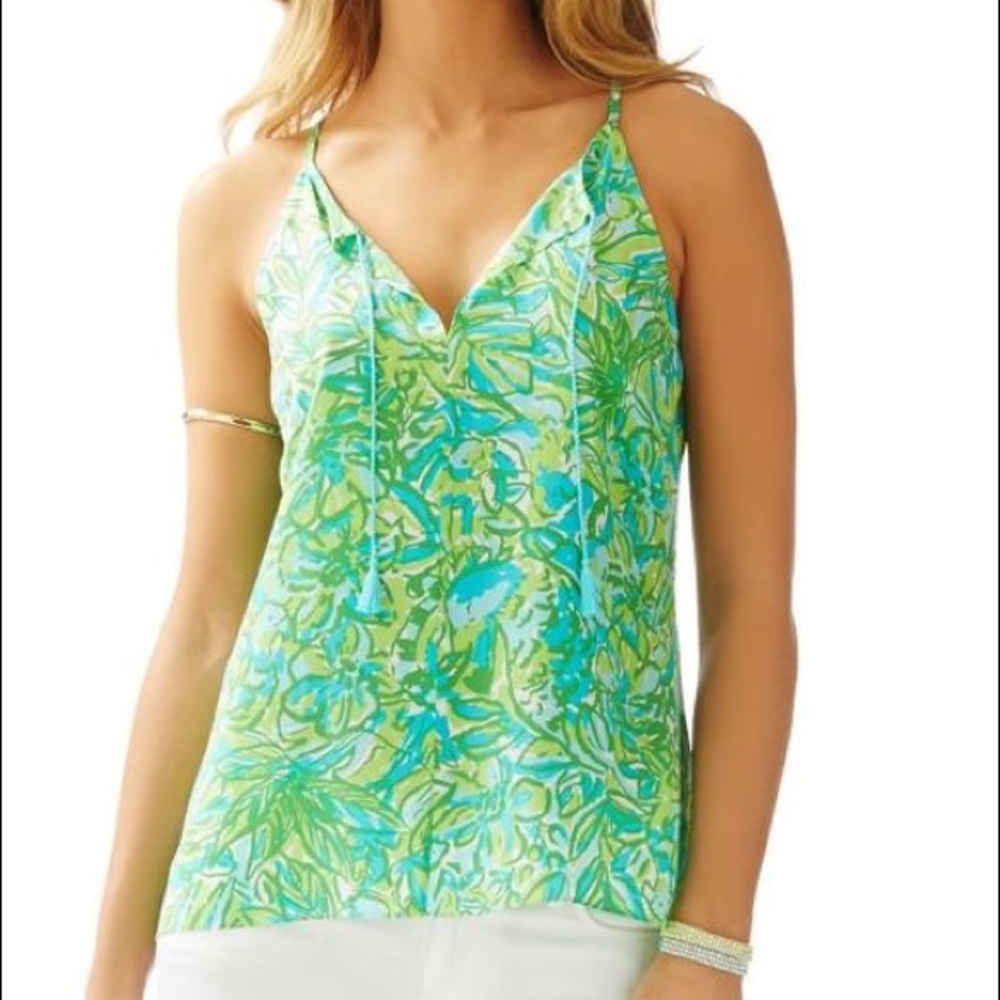 Finn Silk Cut-In Halter Top