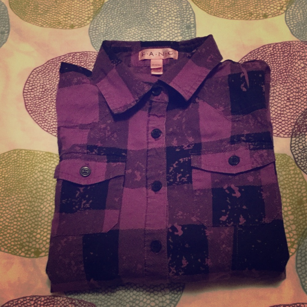 A plaid shirt