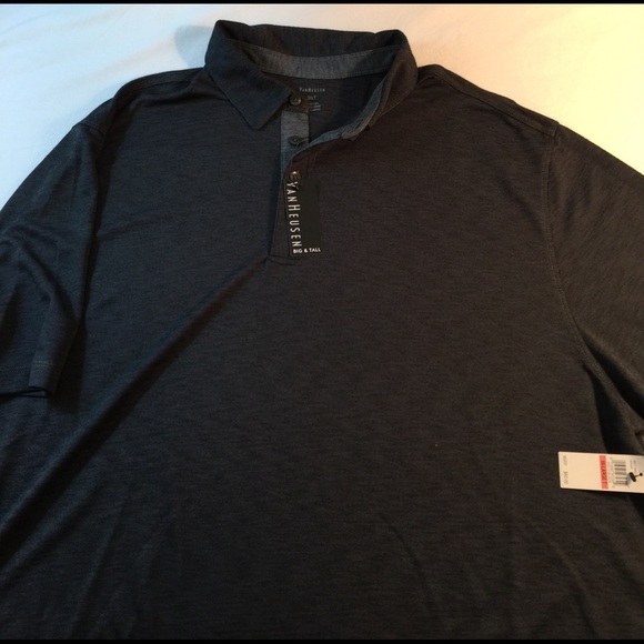 Van Heusen Big & Tall Men's Polo style shirt, NEW! - Picture 2 of 7