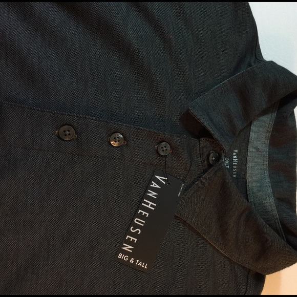 Van Heusen Big & Tall Men's Polo style shirt, NEW! - Picture 7 of 7