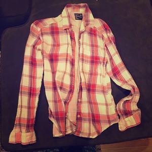 AE Plaid Boyfriend Flannel